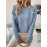 Plus Size, Women's Elegant Button-Front Sweater Jacket - Soft Round Neck Collar Blazer, Machine Washable Slim-Fit Coat for Office, Casual & Formal Wear, All-Season Layering Piece (No Dry Clean)