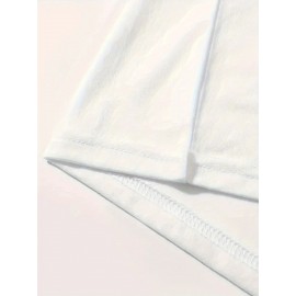 Women'S Casual Elegant Puerto Rico Graphic Print T-Shirt - Vibrant Red & Pink Design, Crew Neck, Short Sleeve, Lightweight Polyester, Perfect for Summer Outfits