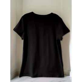 Women's Casual Short Sleeve T-Shirt - 