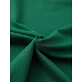 Women's Black Cherry Print Short Sleeve T-Shirt - Geometric Pattern with Pink Cherries & Green Leaves, 180gsm Polyester, Round Neck, All-Season Casual Top, Machine Washable, Cherry Tshirt, Playful Design, Texture